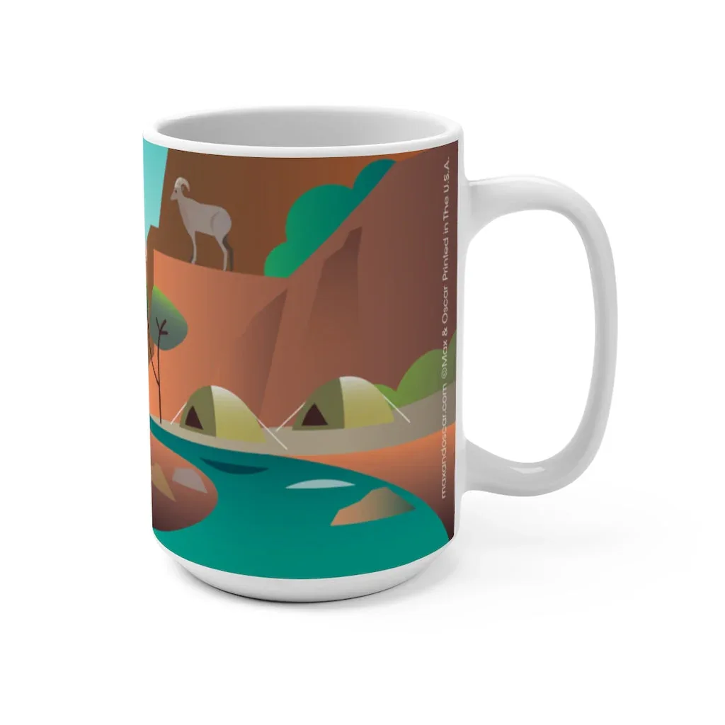 ZION NATIONAL PARK 11 OZ OR 15 OZ CERAMIC MUG - Image 3