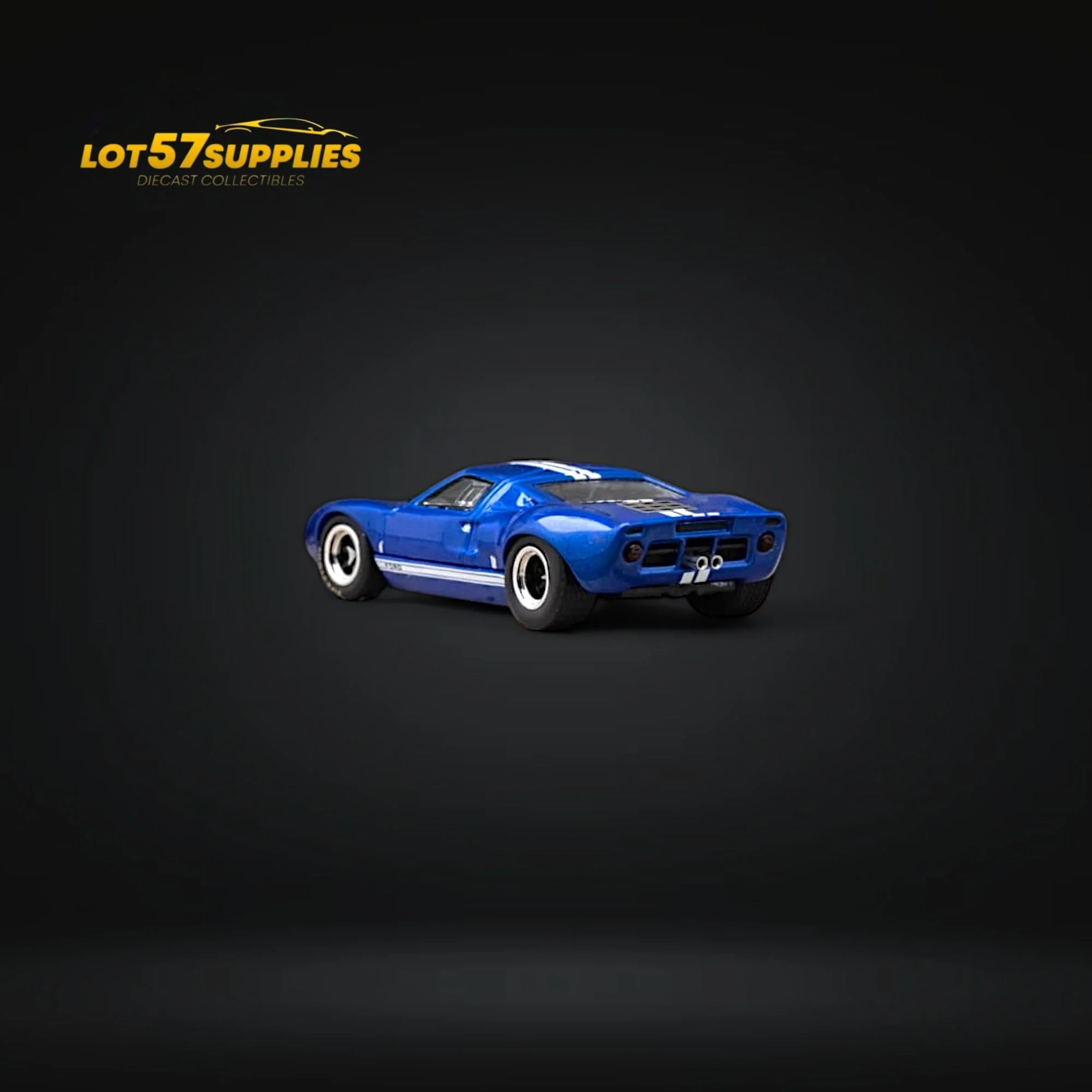Zoom Ford GT40 MK1 Blue #2 1:64 - Image 2