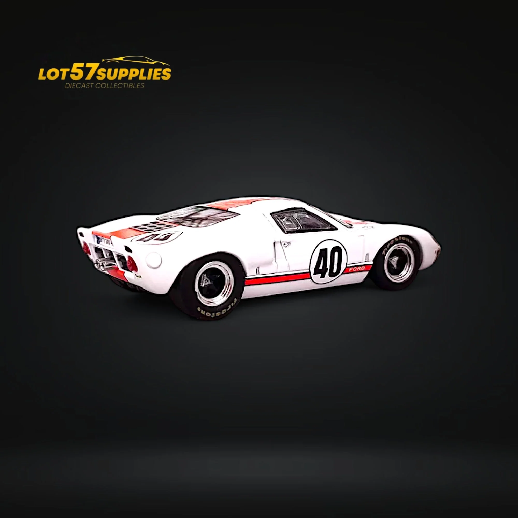 Zoom Ford GT40 MK1 Gulf Livery 1:64 - Image 3